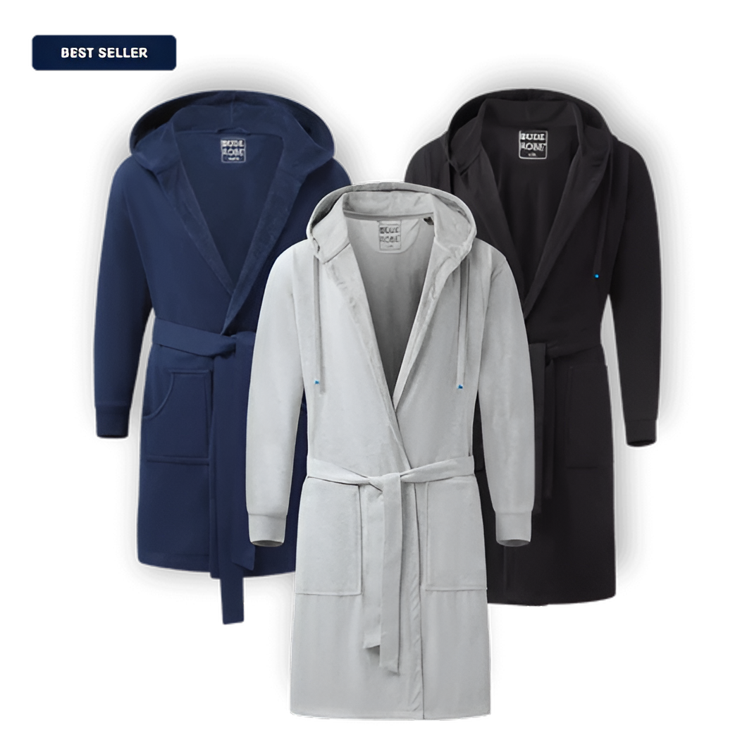 buy the duderobe luxury hooded bathrobe now