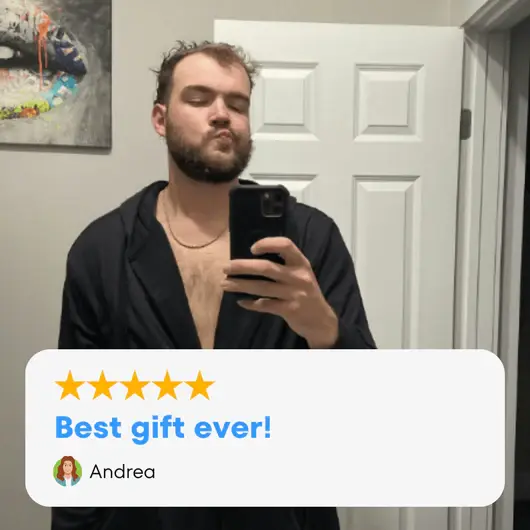 duderobe reviews Andrea W.